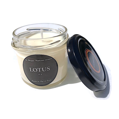 bougie parfume ilumano lotus