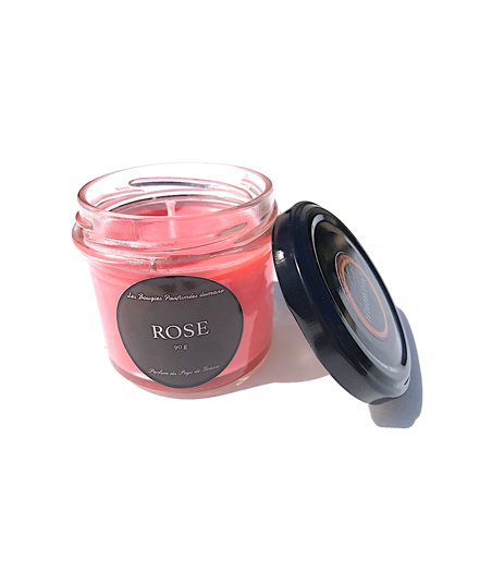 bougie parfume ilumano rose