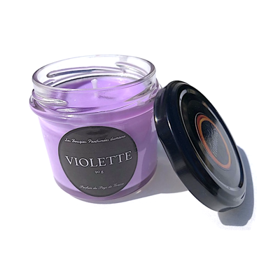 bougie parfume ilumano violette