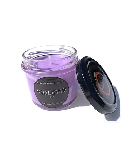 bougie parfume ilumano violette