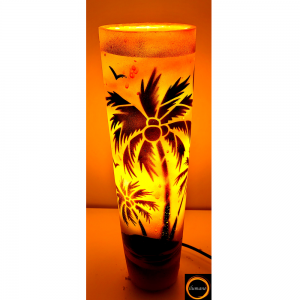 Lampe en cire - Tropical...