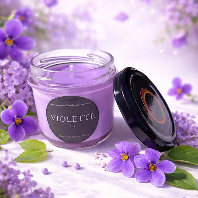 bougie parfume ilumano violette