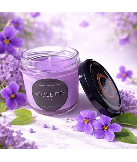 bougie parfume ilumano violette