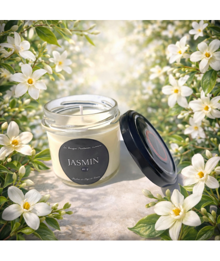 bougie parfume ilumano jasmin