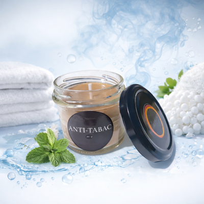 bougie parfume ilumano anti tabac