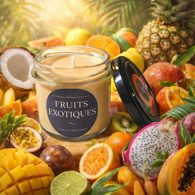 bougie parfumé Fruit exotique ilumano