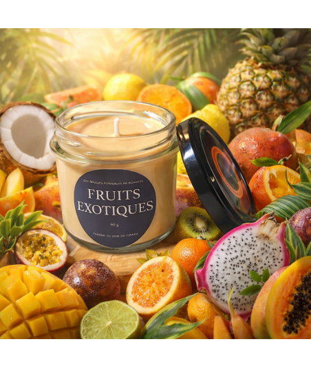 bougie parfumé Fruit exotique ilumano