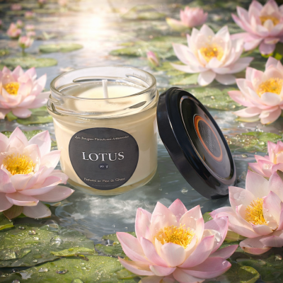 bougie parfume ilumano lotus