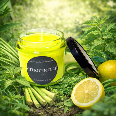 Bougie parfumée citronnelle