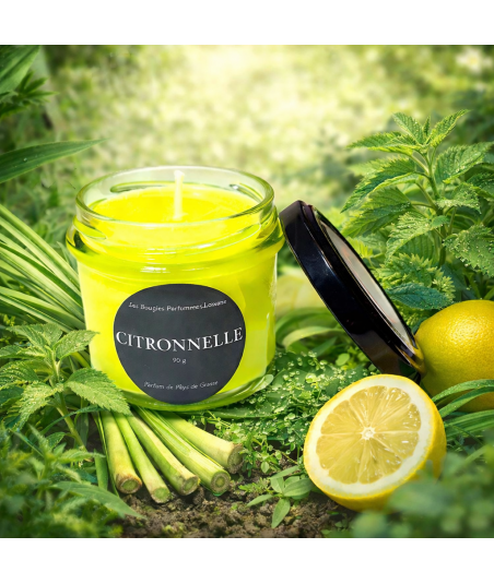 Bougie parfumée citronnelle