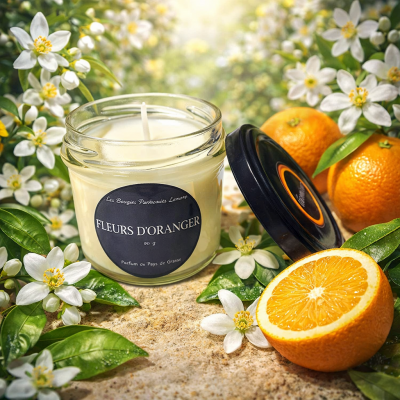 Bougie Parfumée Fleurs d'Oranger
