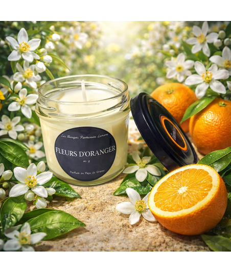 Bougie Parfumée Fleurs d'Oranger