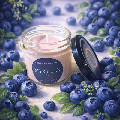 bougie parfumé Myrtille ilumano
