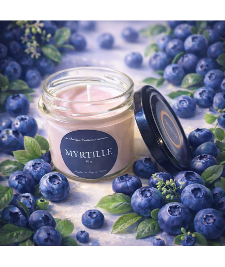 bougie parfumé Myrtille ilumano
