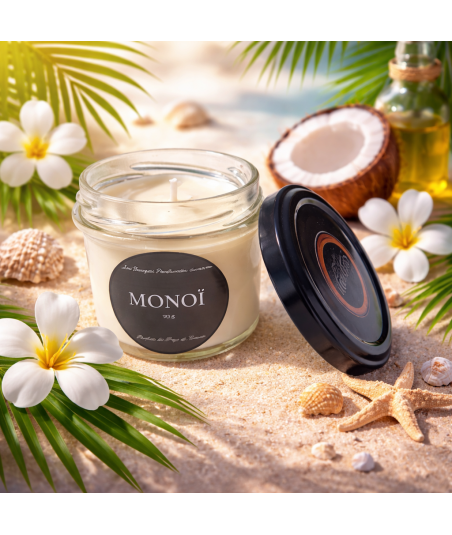 bougie parfume ilumano monoi