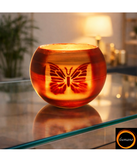 photophore cire parafine