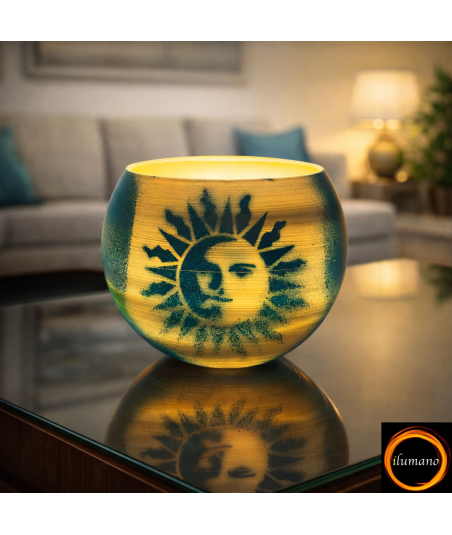 photophore cire parafine