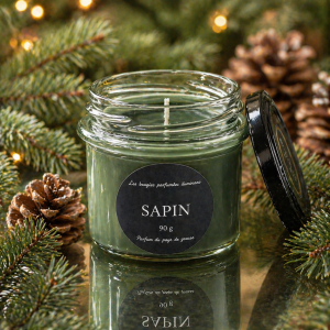 bougie parfume ilumano sapin
