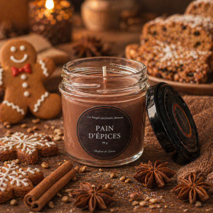 bougie parfume ilumano pain d'èpices