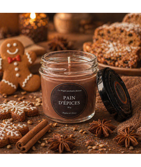 bougie parfume ilumano pain d'èpices