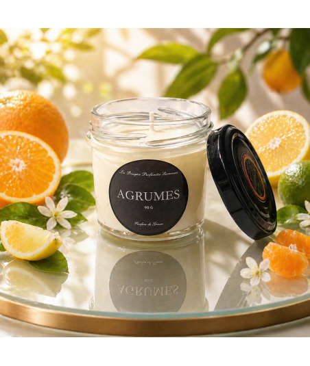 bougie parfume ilumano agrumes