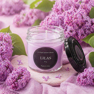 bougie parfume ilumano Lilas