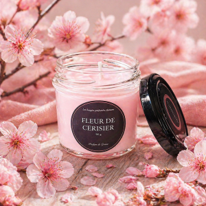 bougie parfume ilumano Fleur de cerisier