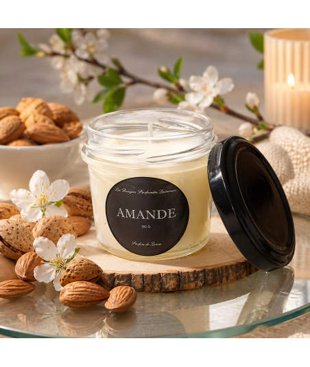 bougie parfume ilumano Amande
