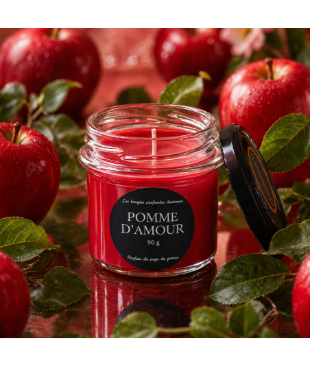 bougie parfume ilumano Pomme d'amour
