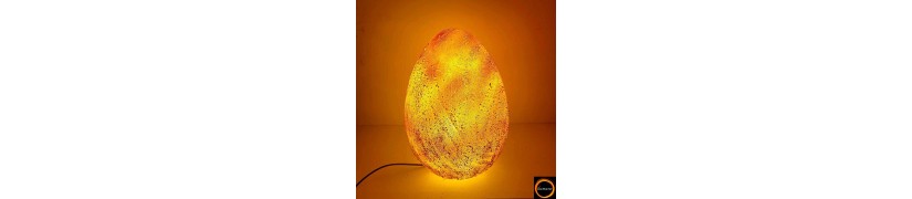 Lampe en cire sablée - ILUMANO